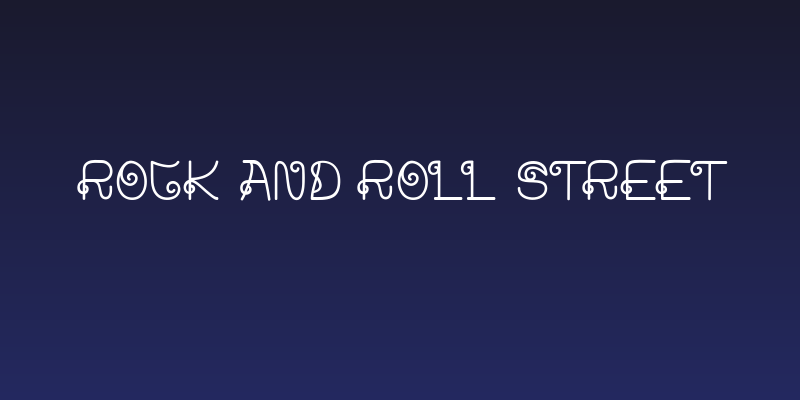 Rock and Roll Street Social Header