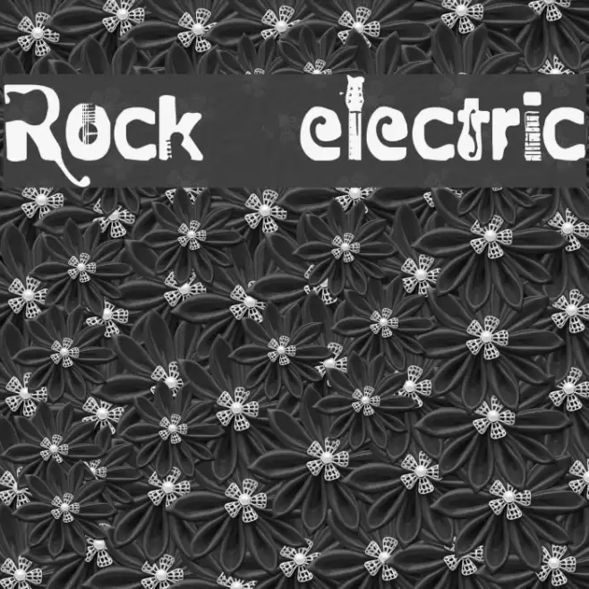 Rock  electric Font examples