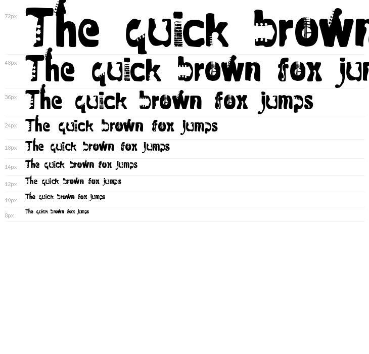 Rock  electric Waterfall