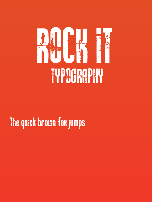 Rock it Poster