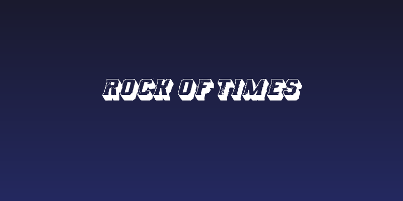 Rock of Times Social Header