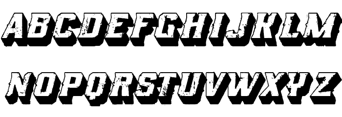 Rock of Times Font LOWERCASE