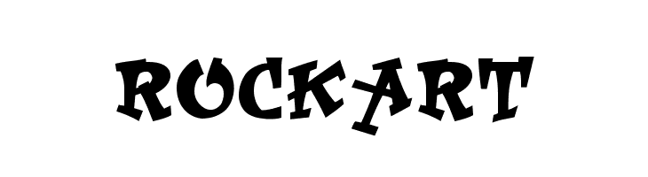RockArt  font caratteri gratis