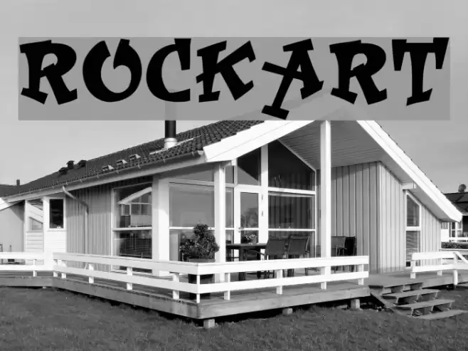 RockArt Font examples