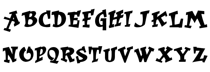 RockArt Font LOWERCASE