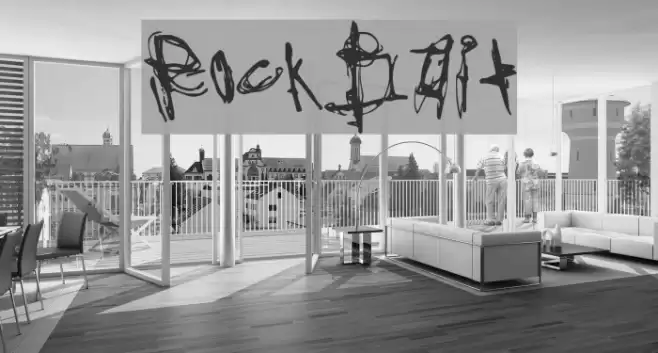 RockBait Font examples