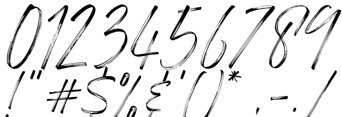RockBetter-Regular Font OTHER CHARS