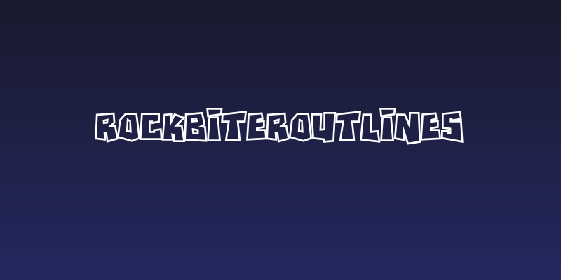 RockBiterOutlines Social Header