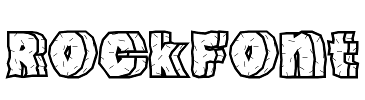 RockFont  Скачать бесплатные шрифты