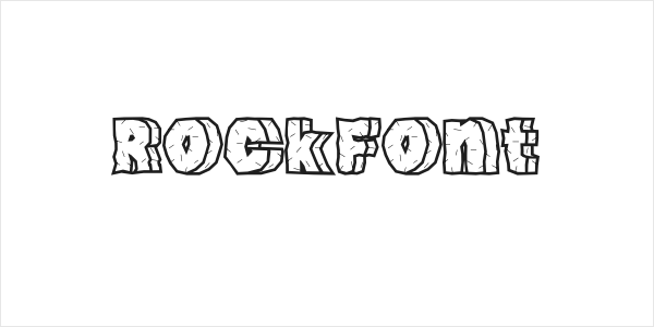 RockFont Logo