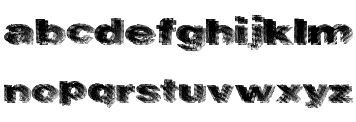 RockHarder Font LOWERCASE