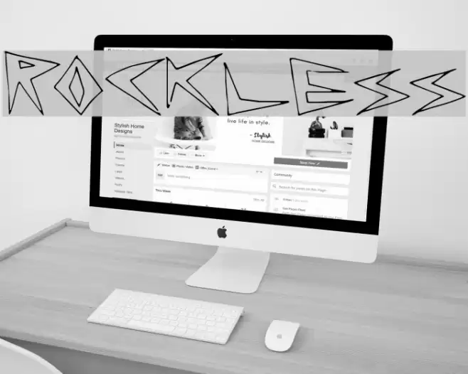 RockLess Font examples