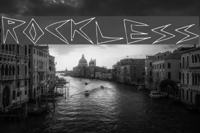RockLess Font examples