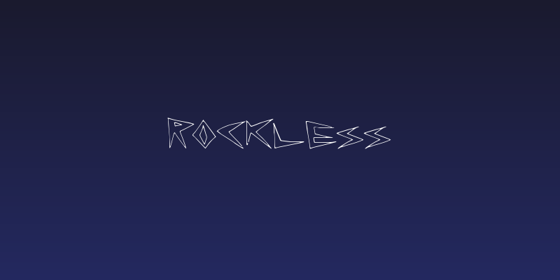 RockLess Social Header