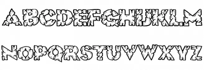 RockSolid Font Litere mari