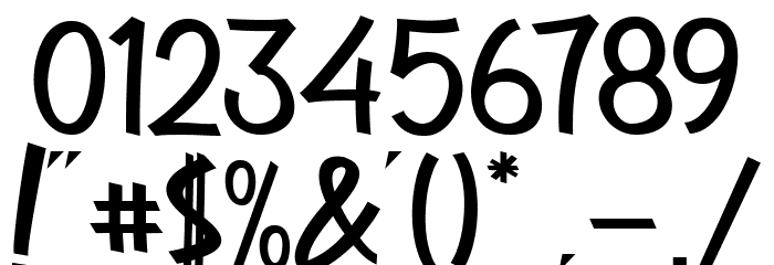 RockStyle Font OTHER CHARS