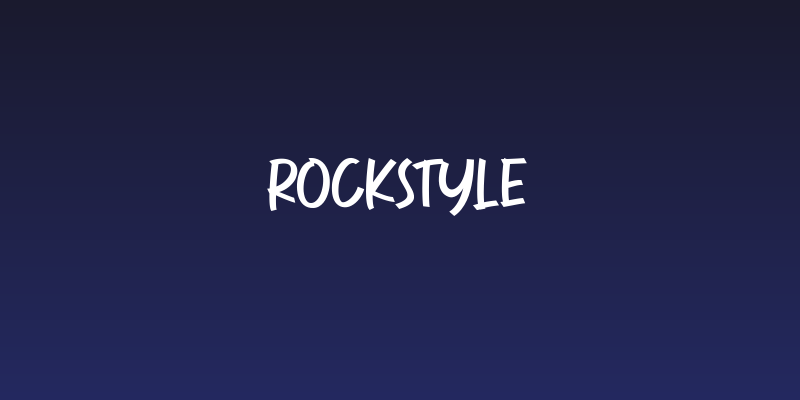 RockStyle Social Header