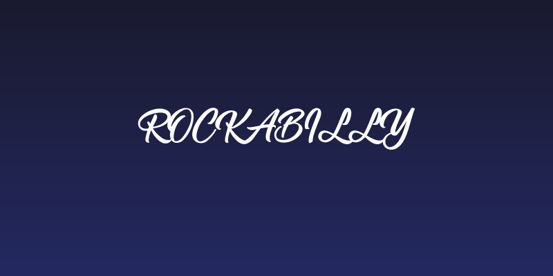 Rockabilly Social Header