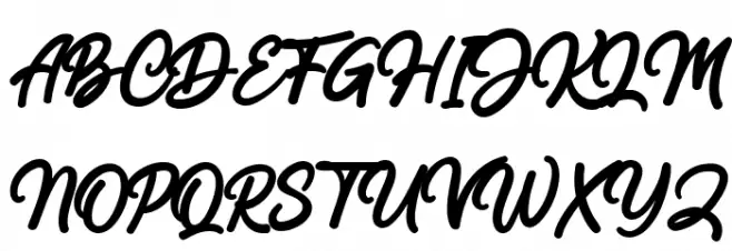 Rockane Regular Schriftart Groß