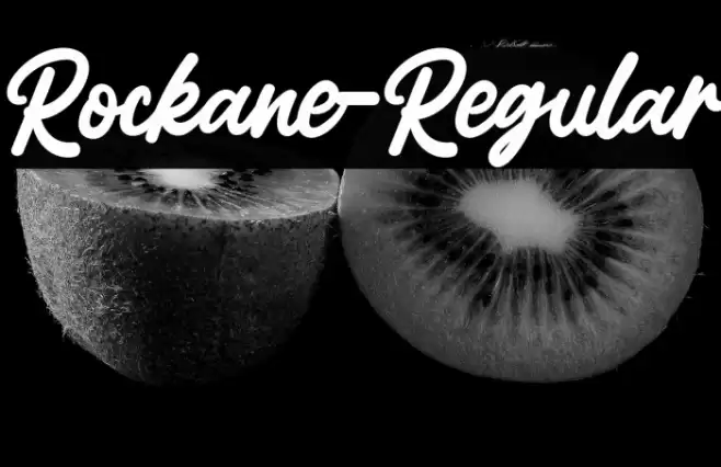 Rockane-Regular Font examples