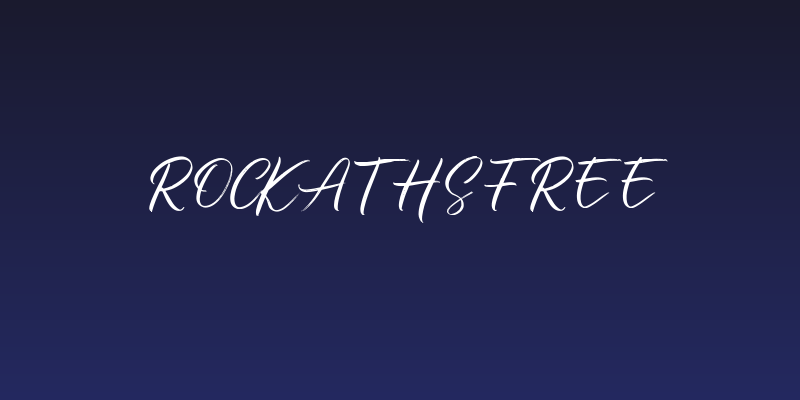 Rockaths FREE Social Header