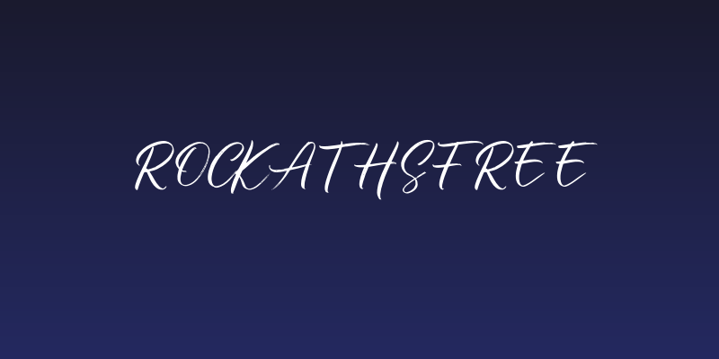 RockathsFREE Social Header