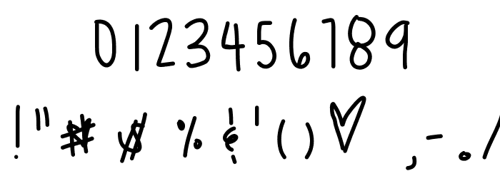 Rockberry Font OTHER CHARS