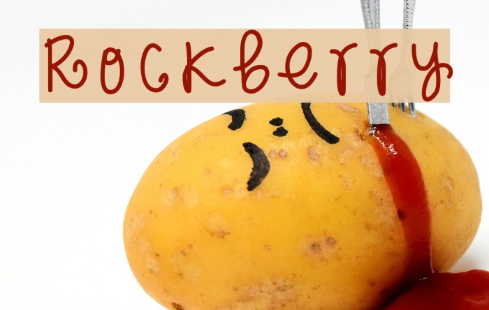 Rockberry Font examples