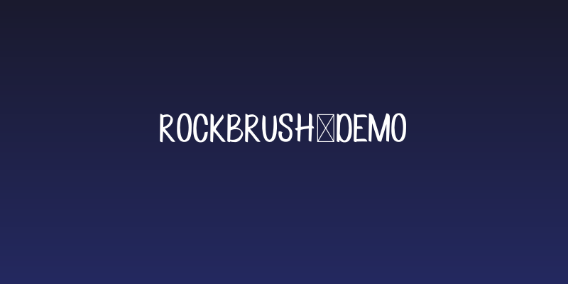 Rockbrush-DEMO Social Header
