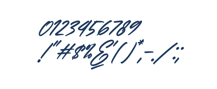 Rockchild California Italic Other Characters