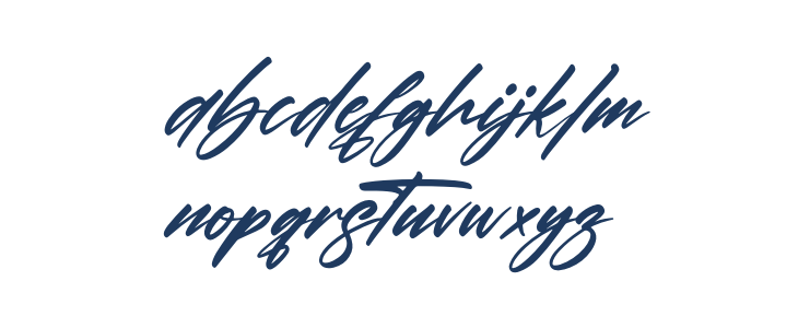 Rockchild California Italic Lowercase