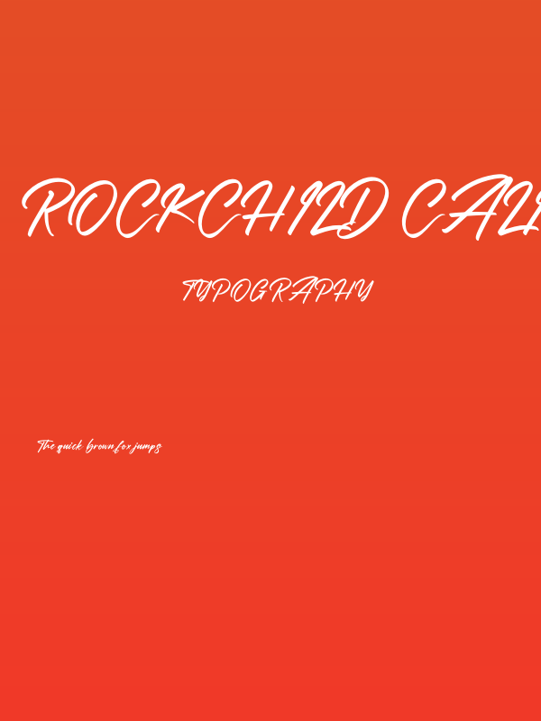 Rockchild California Poster