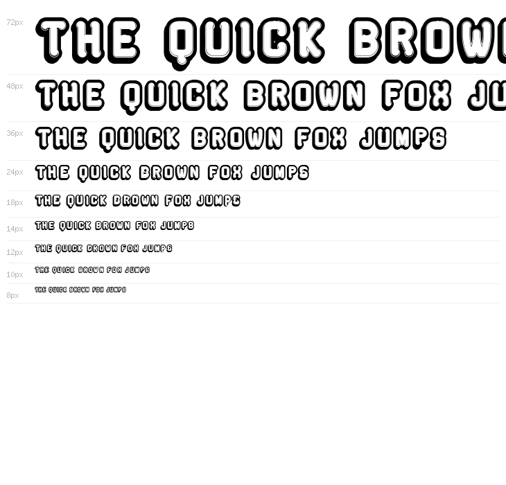 Rockefeller 3D Hollow Flat Regular Waterfall