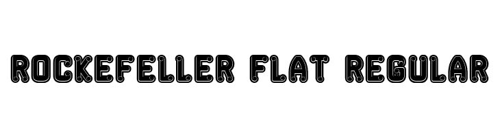Rockefeller Flat Regular  Fuentes Gratis Descargar