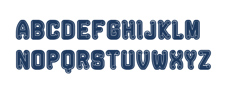 Rockefeller Flat Regular Lowercase
