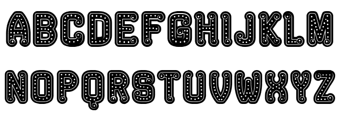 Rockefeller Regular Font LOWERCASE