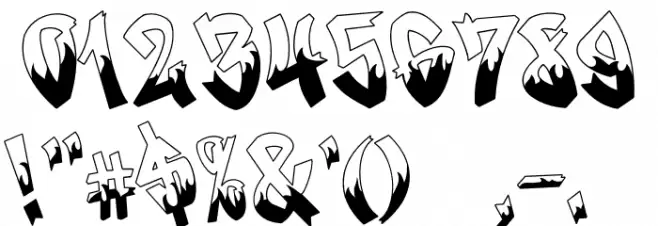 Rocker Rusher फ़ॉन्ट अन्य घर का काम