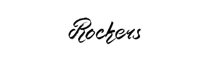 Rockers  les polices de caractères gratuit tlcharger