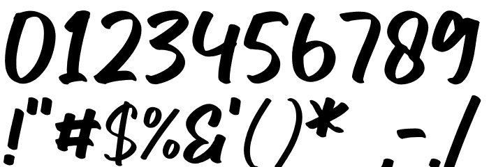 Rockesta Font OTHER CHARS