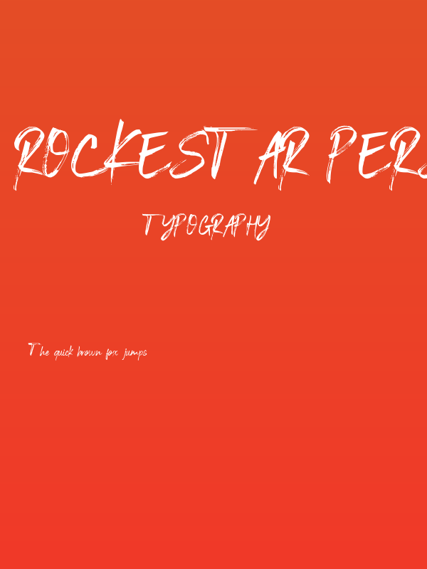 Rockestar Personal Use Poster