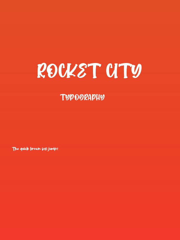 Rocket City Poster