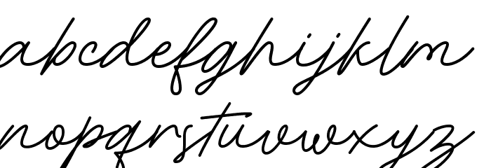 Rocket Clouds DEMO Regular Font LOWERCASE