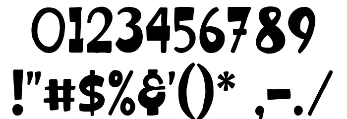 Rocket Doodle Regular Font OTHER CHARS