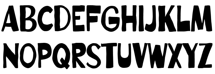 Rocket Doodle Regular Font UPPERCASE