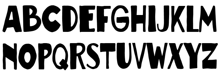 Rocket Doodle Regular Font LOWERCASE