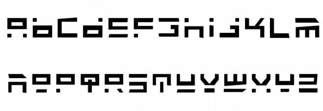 Rocket Junk फ़ॉन्ट लोअरकेस