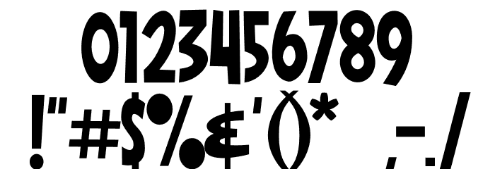 Rocket Mission Font OTHER CHARS