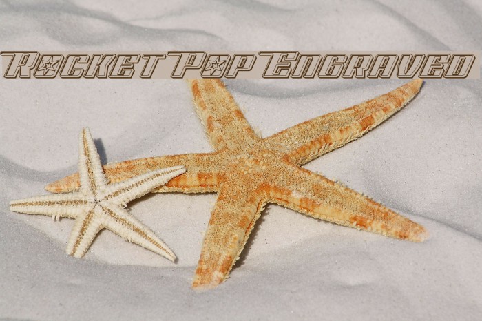 Rocket Pop Engraved Example 2