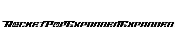 Rocket Pop Expanded Expanded  नि: शुल्क फ़ॉन्ट्स डाउनलोड