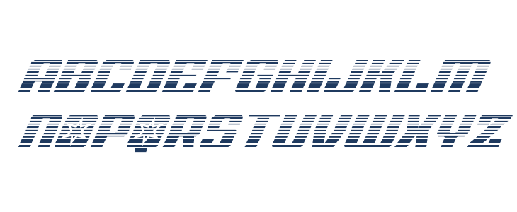 Rocket Pop Gradient Lowercase